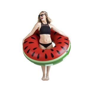 New BigMouth Giant 4 FT Watermelon Slice Inflatable  Pool Float Raft Tube